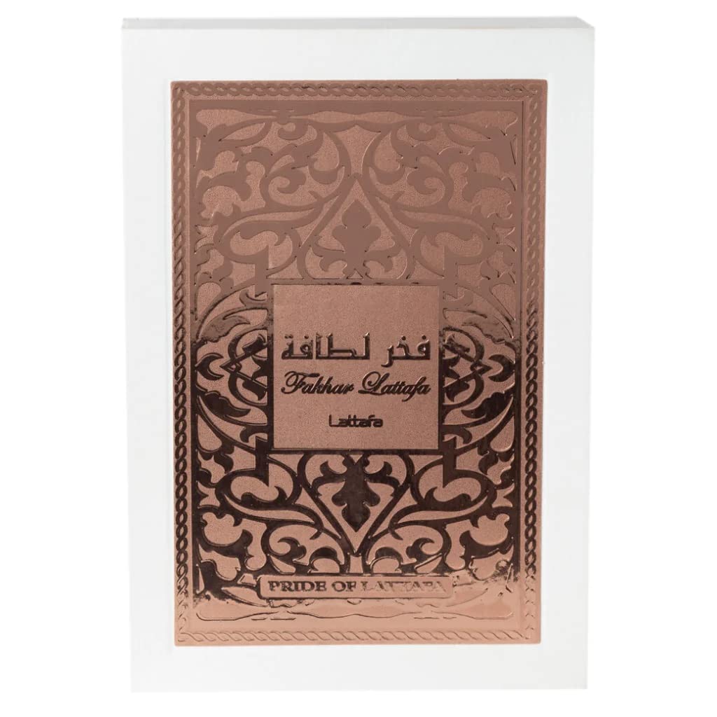 Lattafa Fakhar - Floral, Fruity Fresh, Sweet - Eau de Parfum Long-Lasting Fragrance for Women, 3.40 Ounce / 100 ml