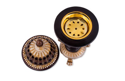 Bakhoor Resin Charcoal Incense Burner Luxury Globe