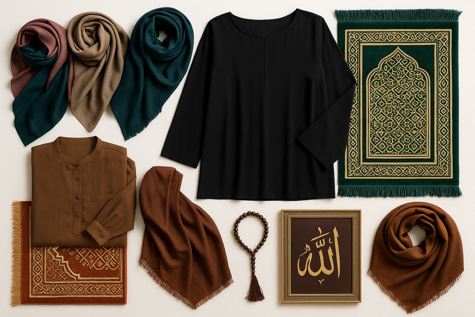 Best Seller : Hijabs, Prayer Rugs, Clothing, and Gifts