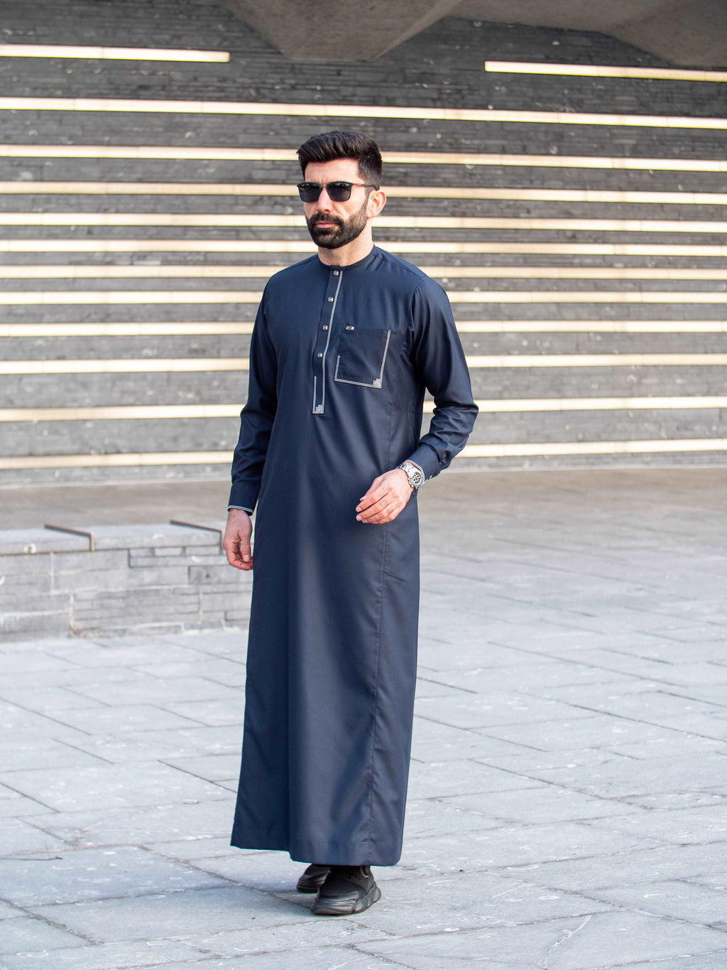 Adult Premium Thobe 105B Blue