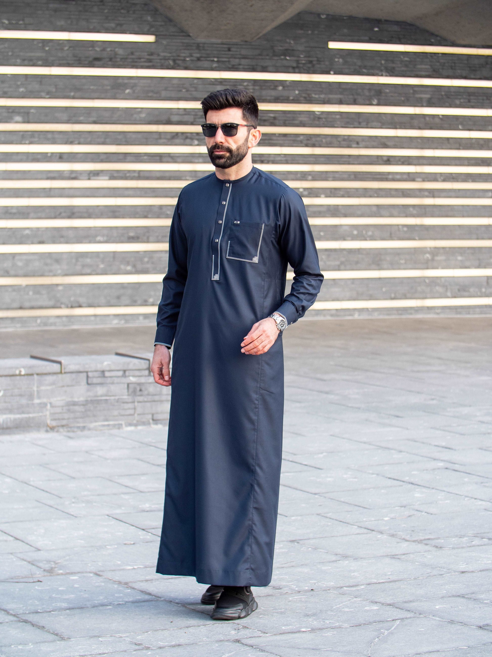 Adult Premium Thobe 105B Blue