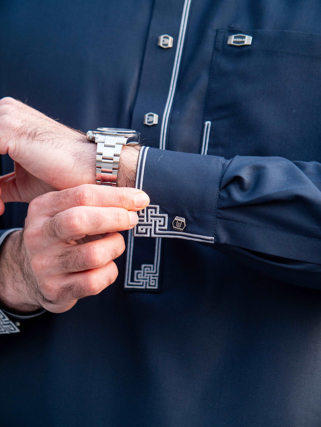 Adult Premium Thobe 105B Blue