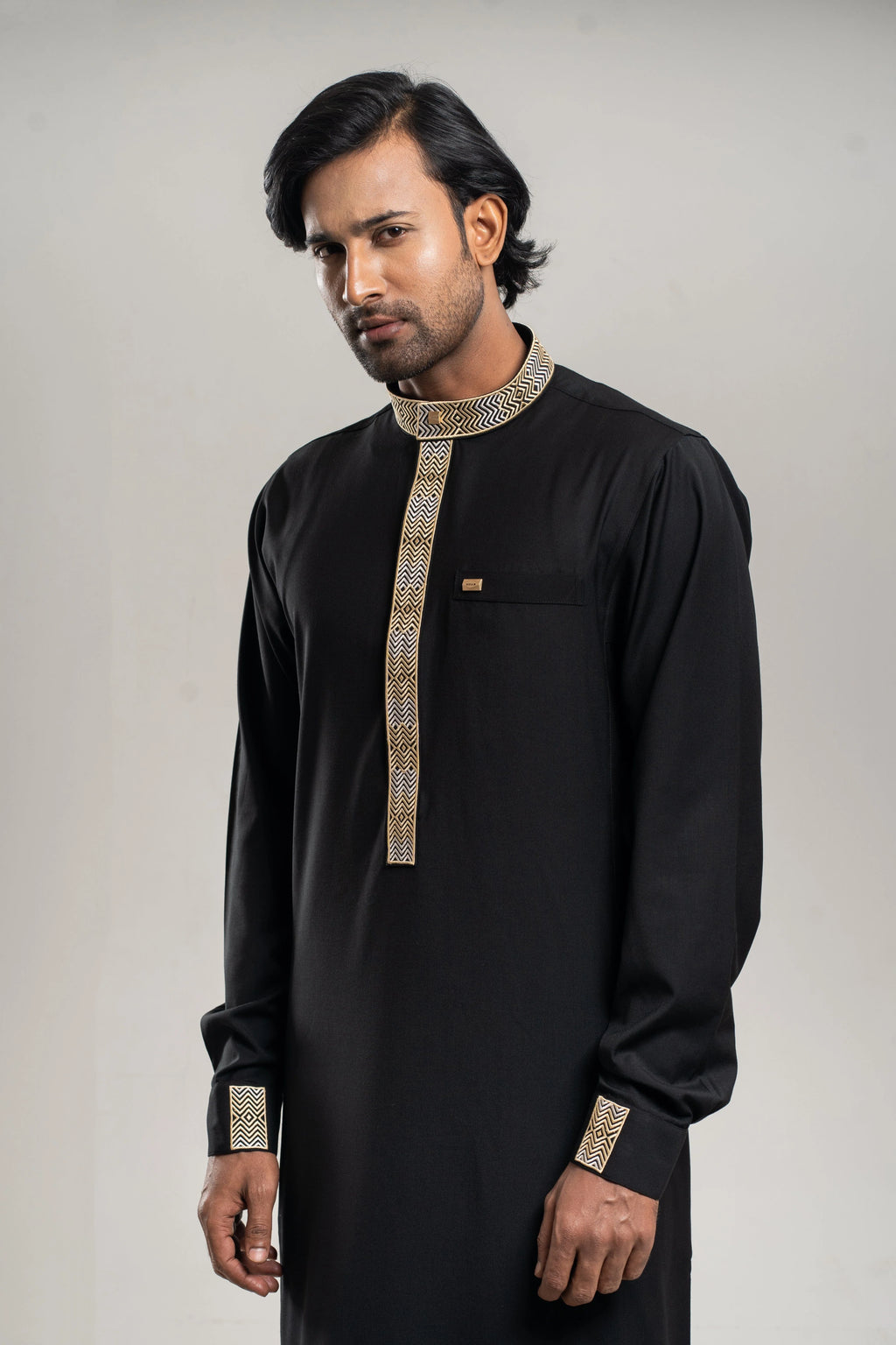 Adult Premium Thobe 215 Black (Father & Son)