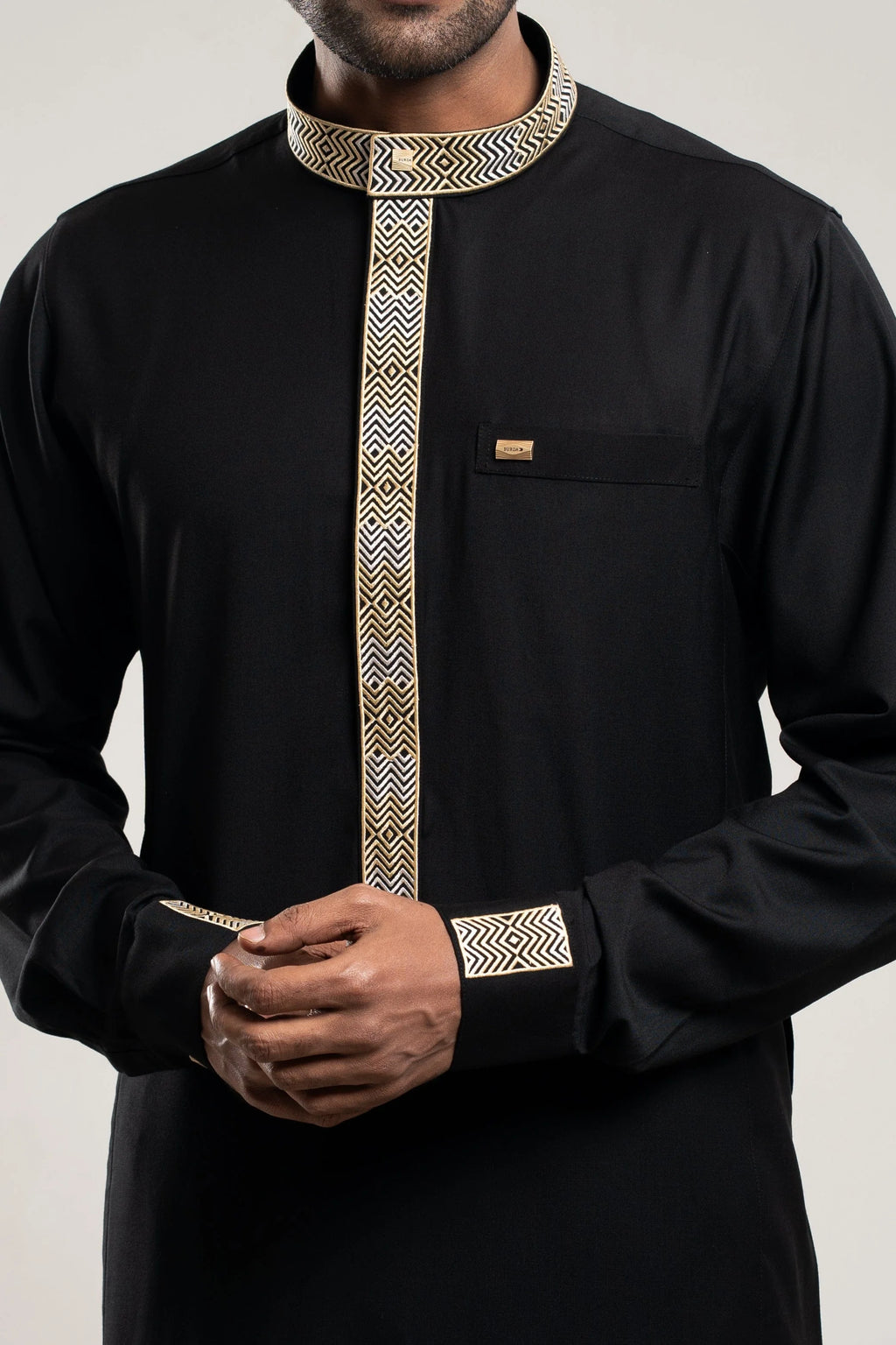 Adult Premium Thobe 215 Black (Father & Son)