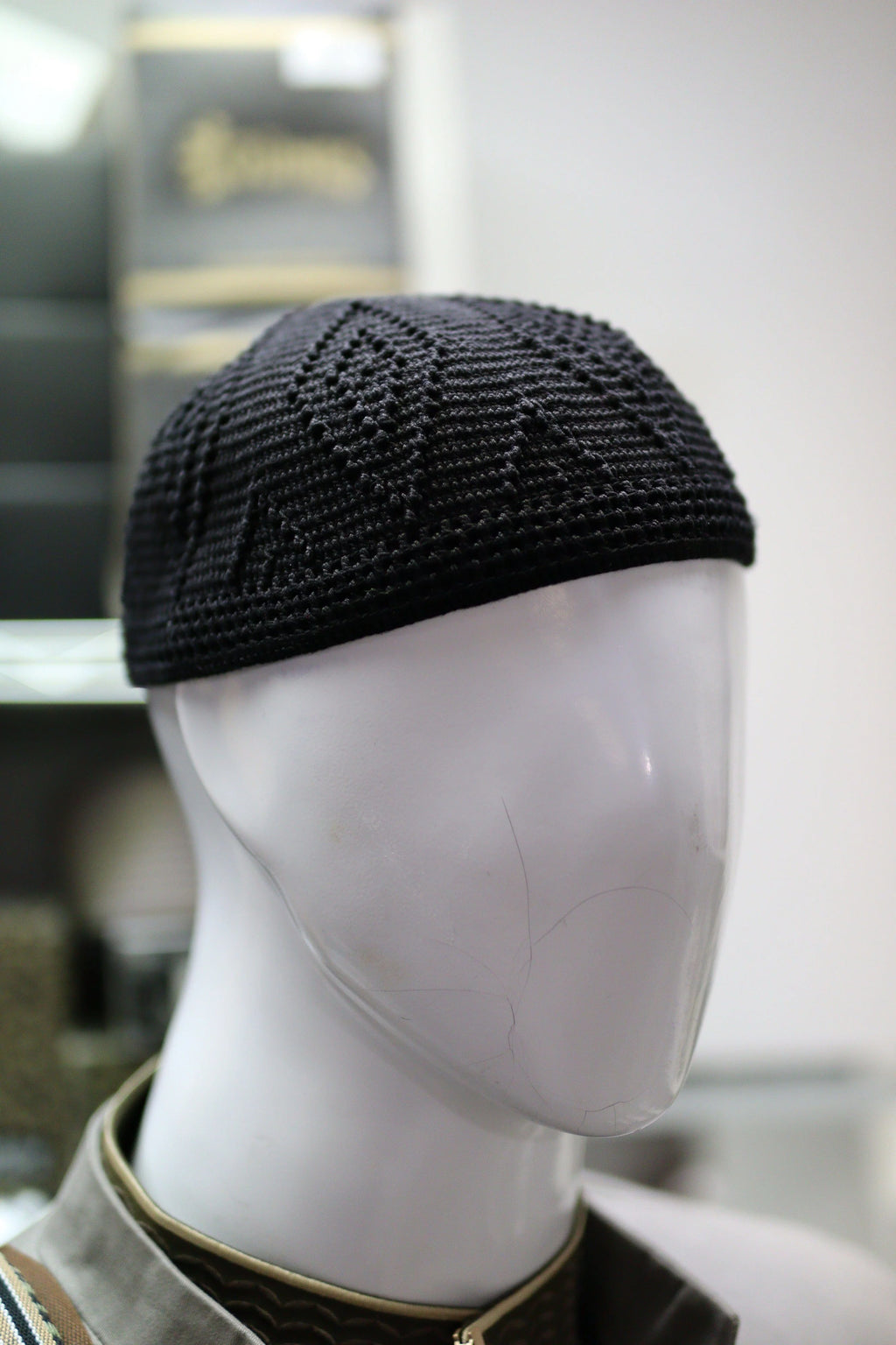 Skull Knit Cotton kufi