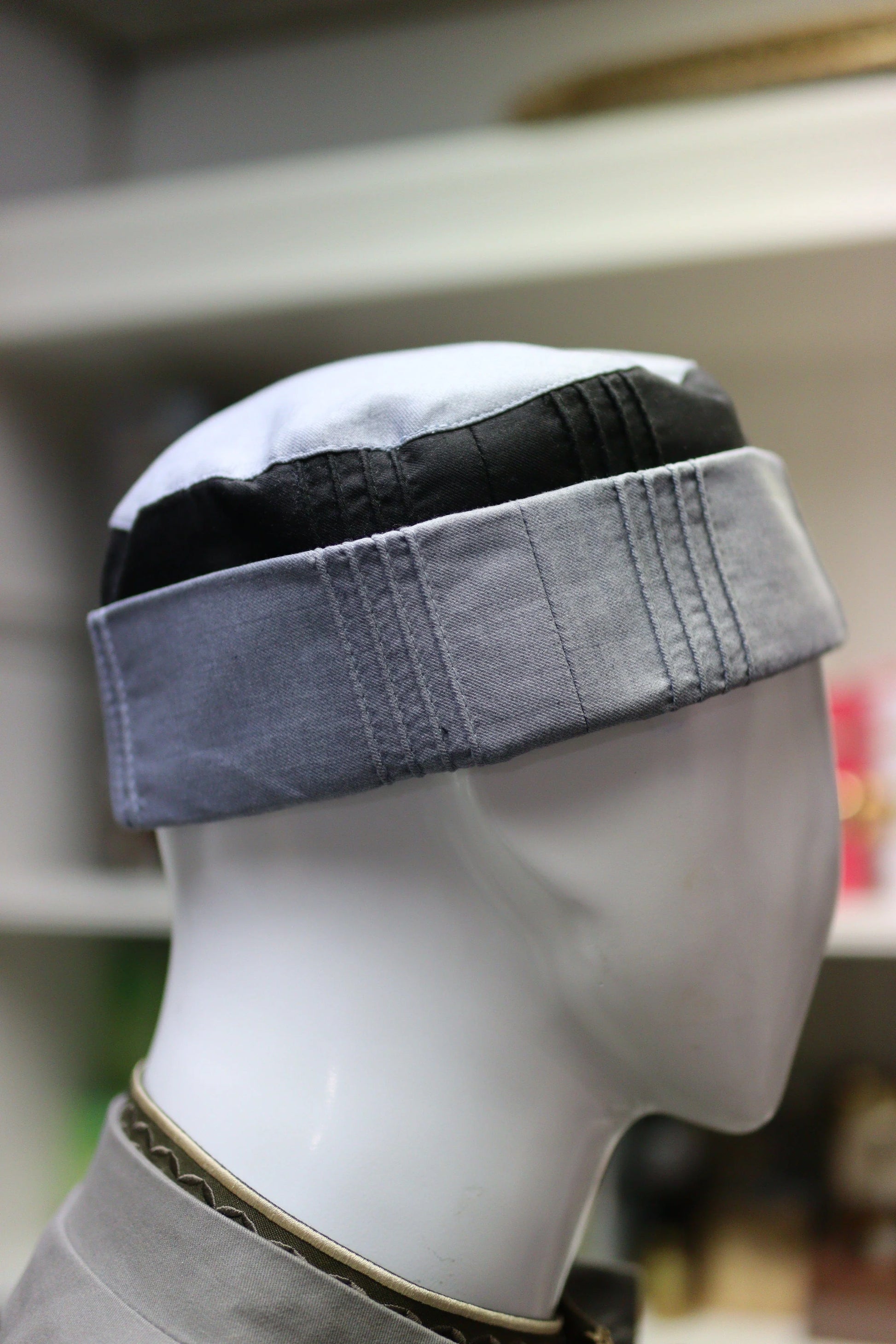 Folded Kufi Two Tone