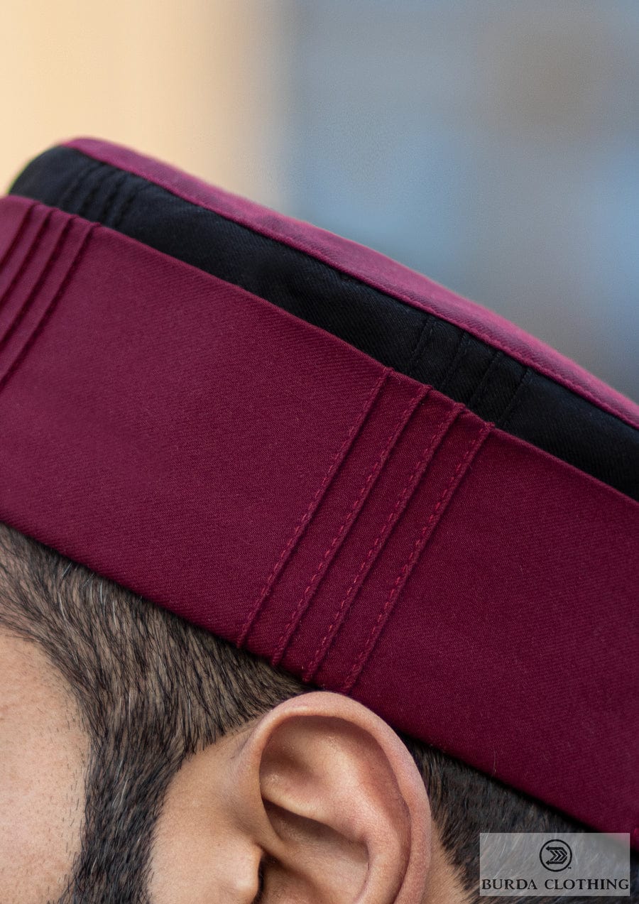 Folded Kufi Two Tone