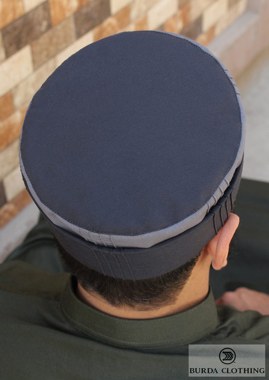 Folded Kufi Two Tone