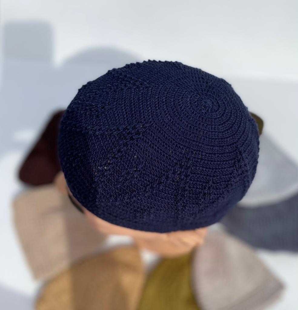 Skull Knit Cotton kufi