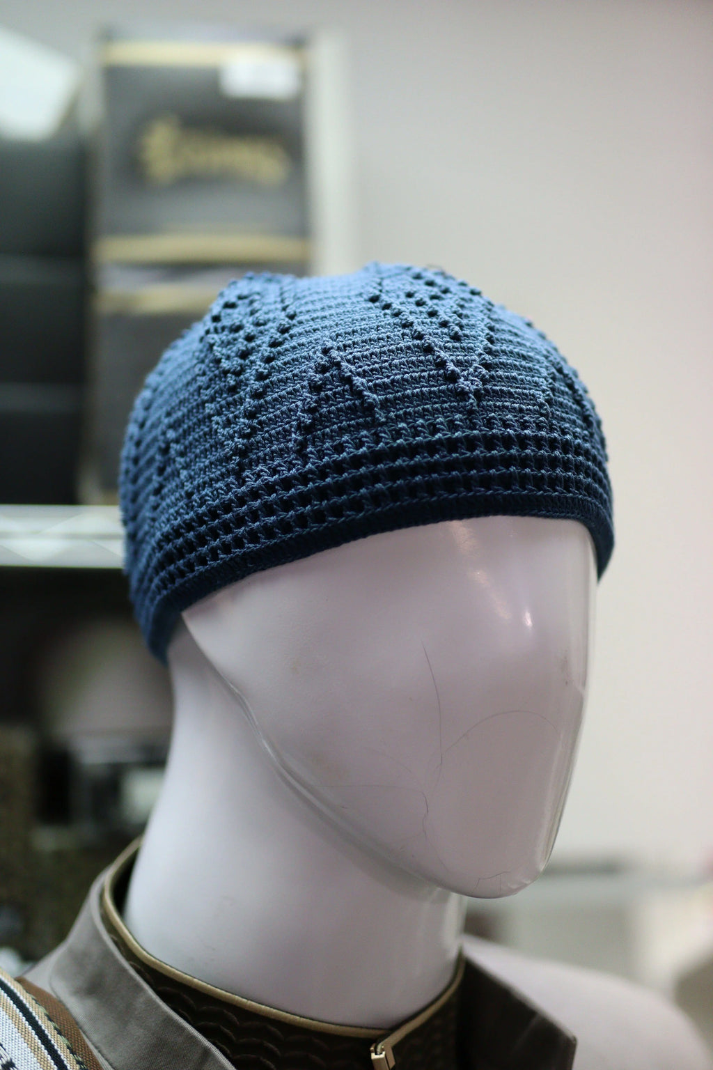 Skull Knit Cotton kufi
