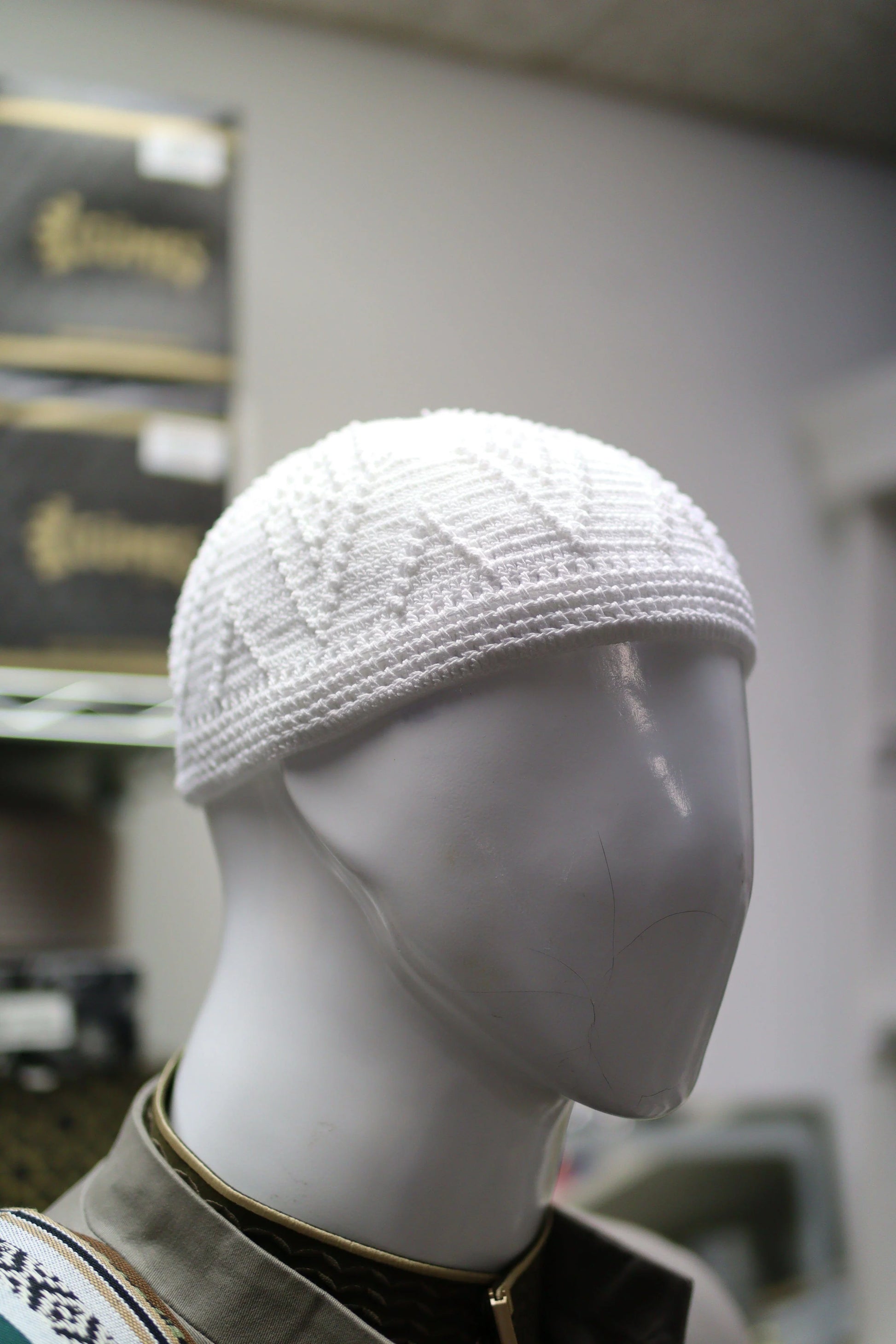 Skull Knit Cotton kufi