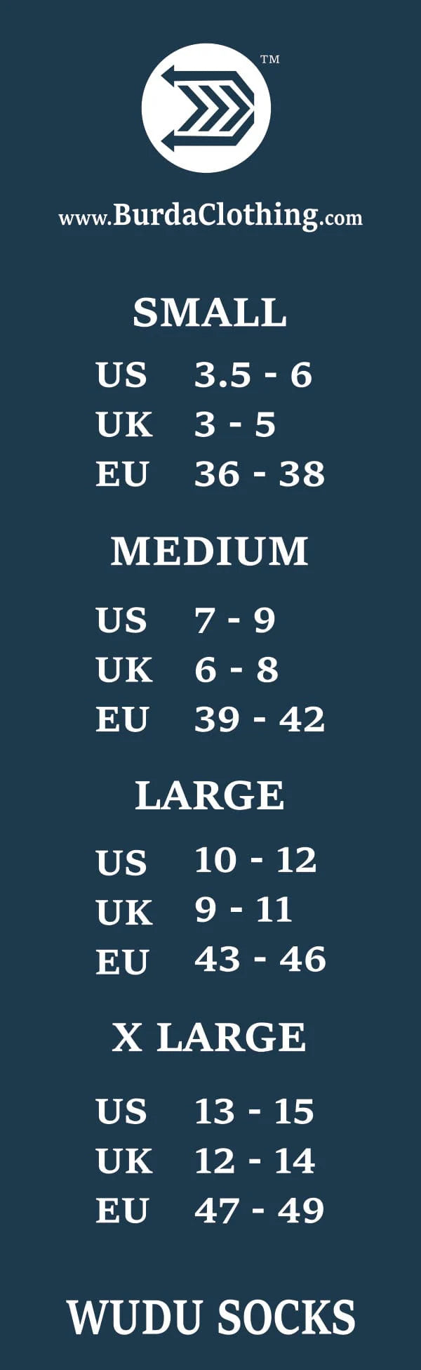 Wudhu / wudu Socks