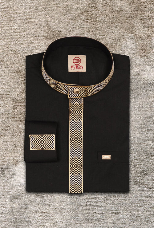 Adult Premium Thobe 215 Black (Father & Son)